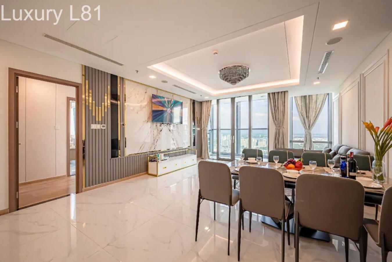 Angia Luxury Apartment Inside Landmark 81 Tower Хошимин Экстерьер фото